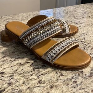 Sophia Milano embellished sandals